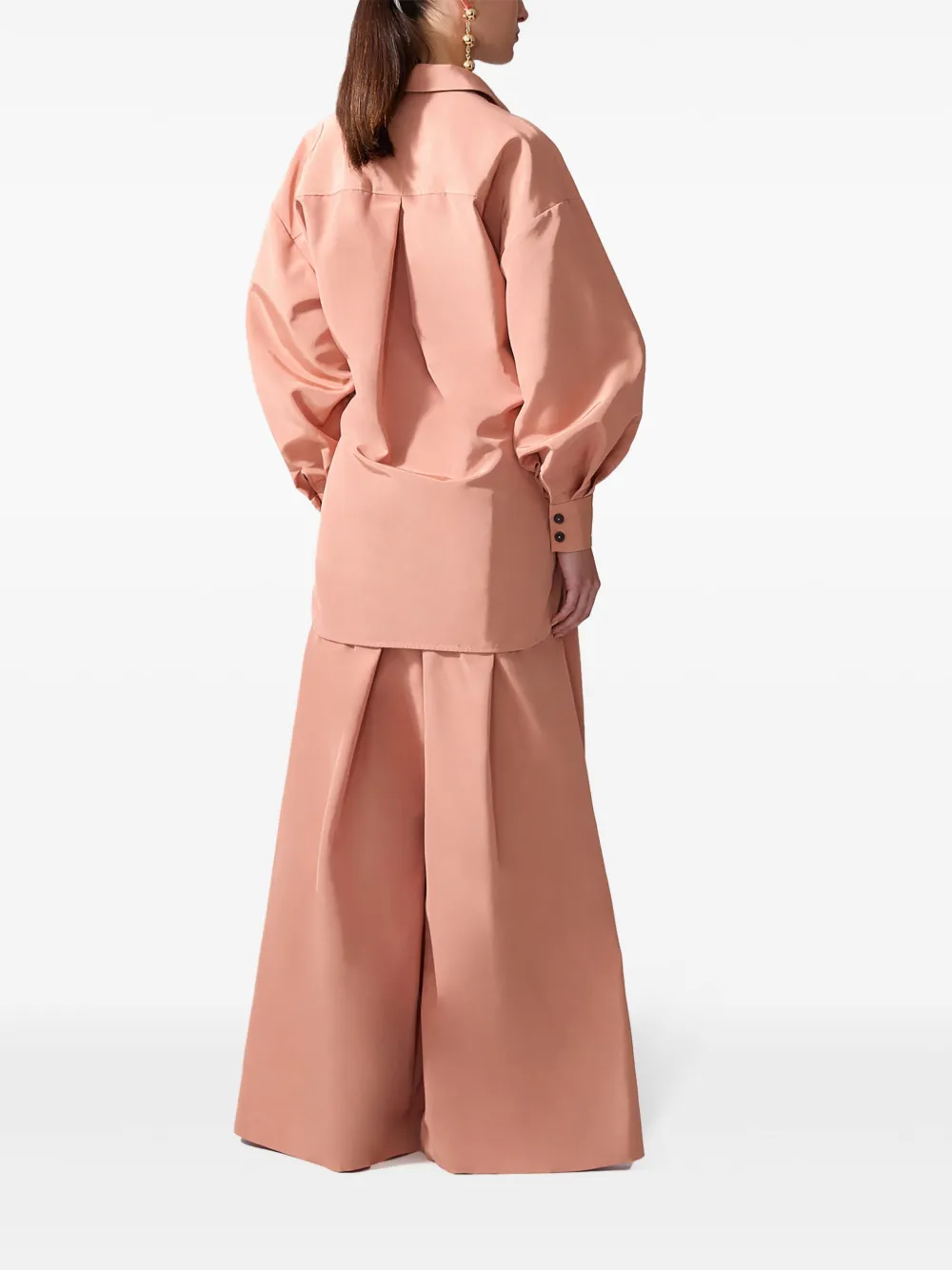 Carolina Herrera Broek met wijde pijpen Bruin