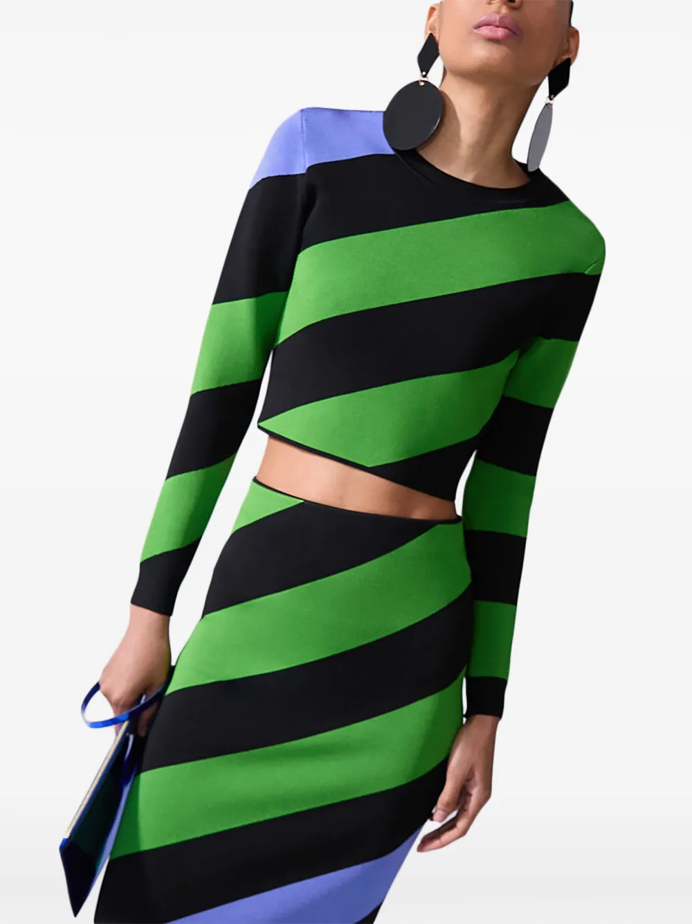Carolina Herrera Cropped trui Groen
