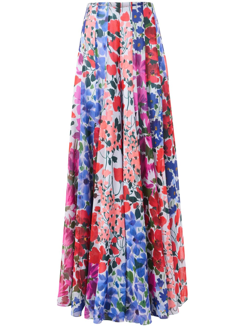 Jardin-print palazzo trousers