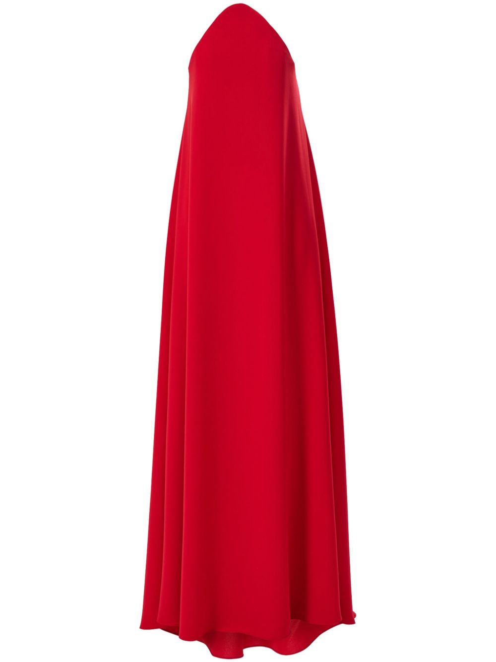 Carolina Herrera strapless gown - Red