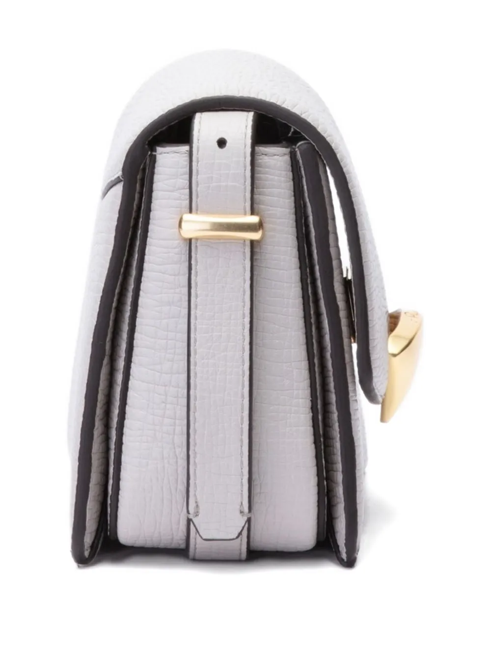 3.1 Phillip Lim Id Flap-front Leather Shoulder Bag In Gray