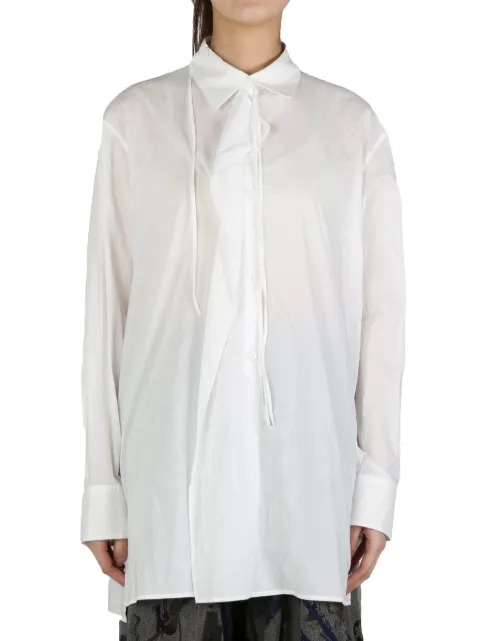 Y's draped shirt