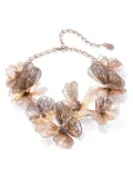 Carolina Herrera Lasercut Butterfly necklace - Gold