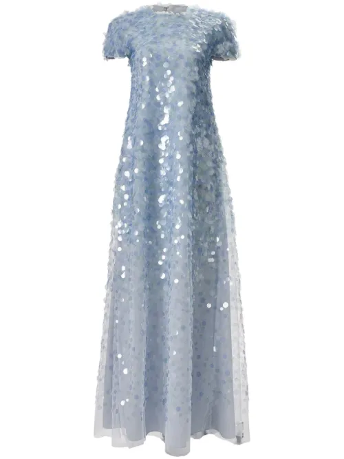 Robe longue à sequins - Carolina Herrera - Modalova