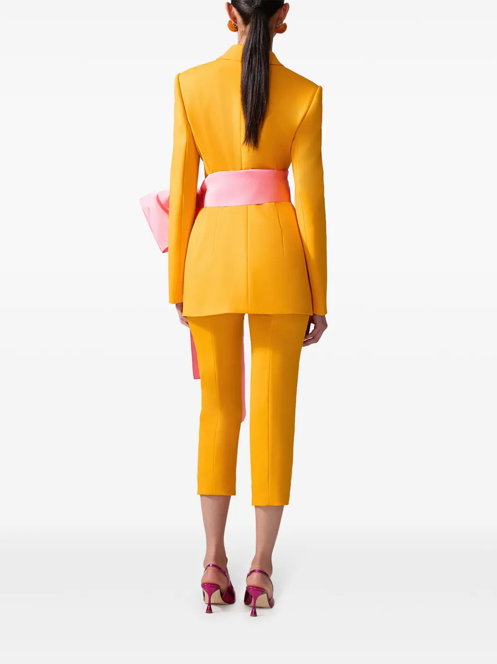 Carolina Herrera Jack met colourblocking Oranje