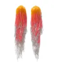 Carolina Herrera tassel dangle earrings - Yellow