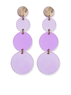 CAROLINA HERRERA Gold-tone, faux pearl and crystal earrings