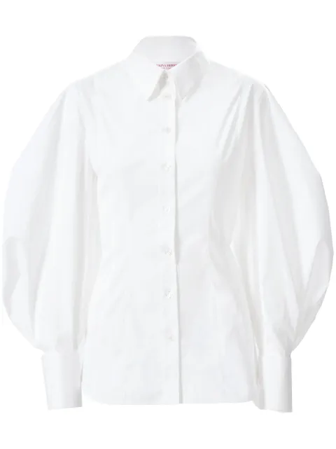 Carolina Herrera balloon-sleeve shirt