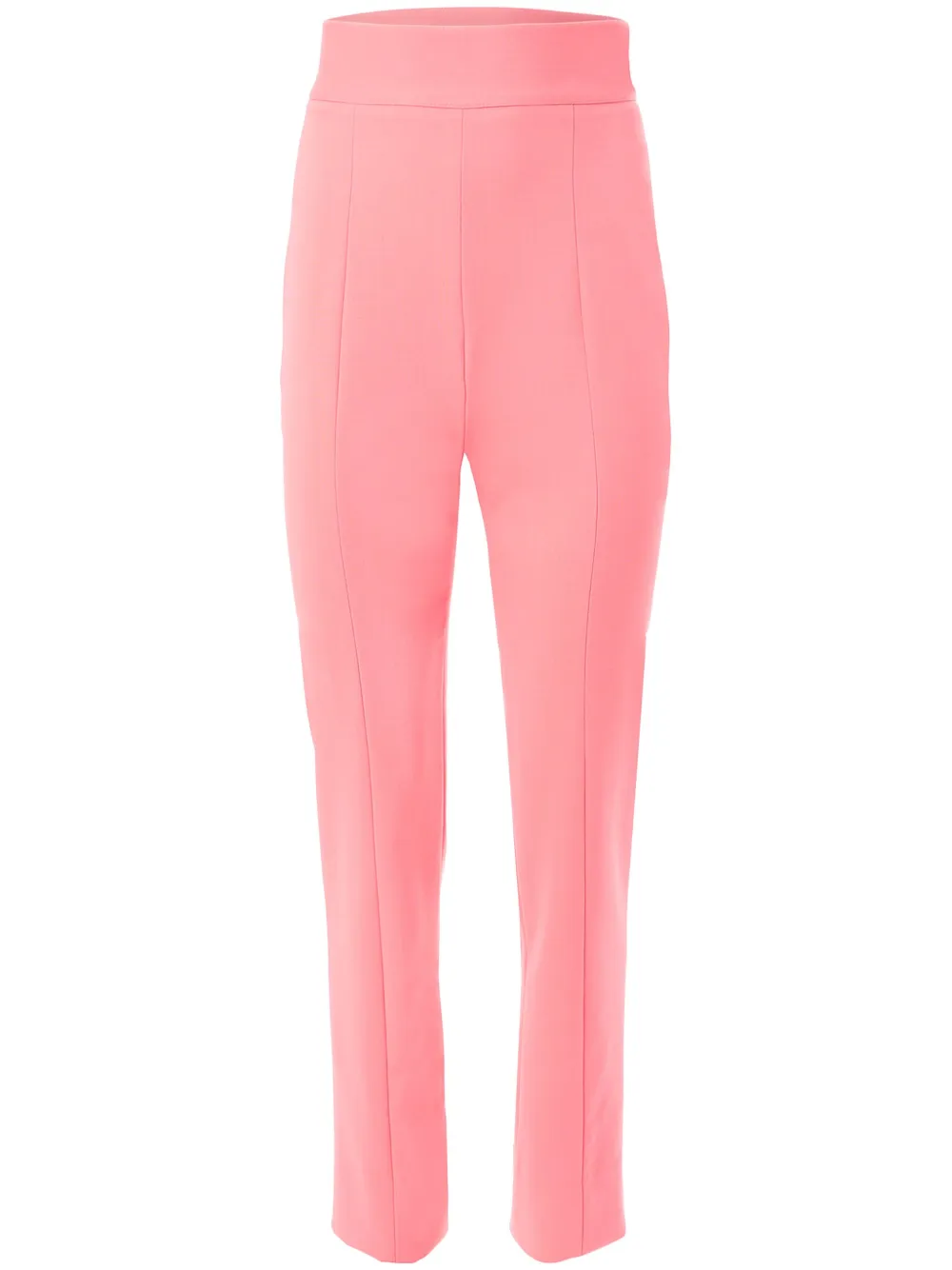 high-waisted skinny trousers