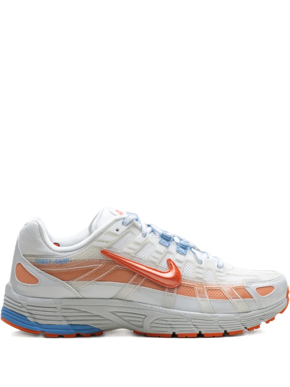 Nike x Makeway P-6000 "Summit White Apricot Agate" sneakers Wit