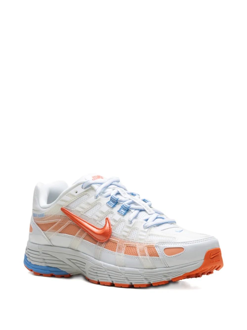 Nike x Makeway P-6000 "Summit White Apricot Agate" sneakers Wit