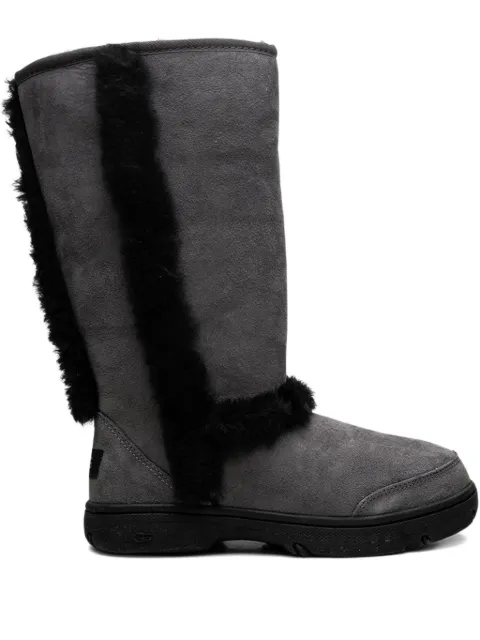 UGG Sunburst Tall "Grey Black" boots