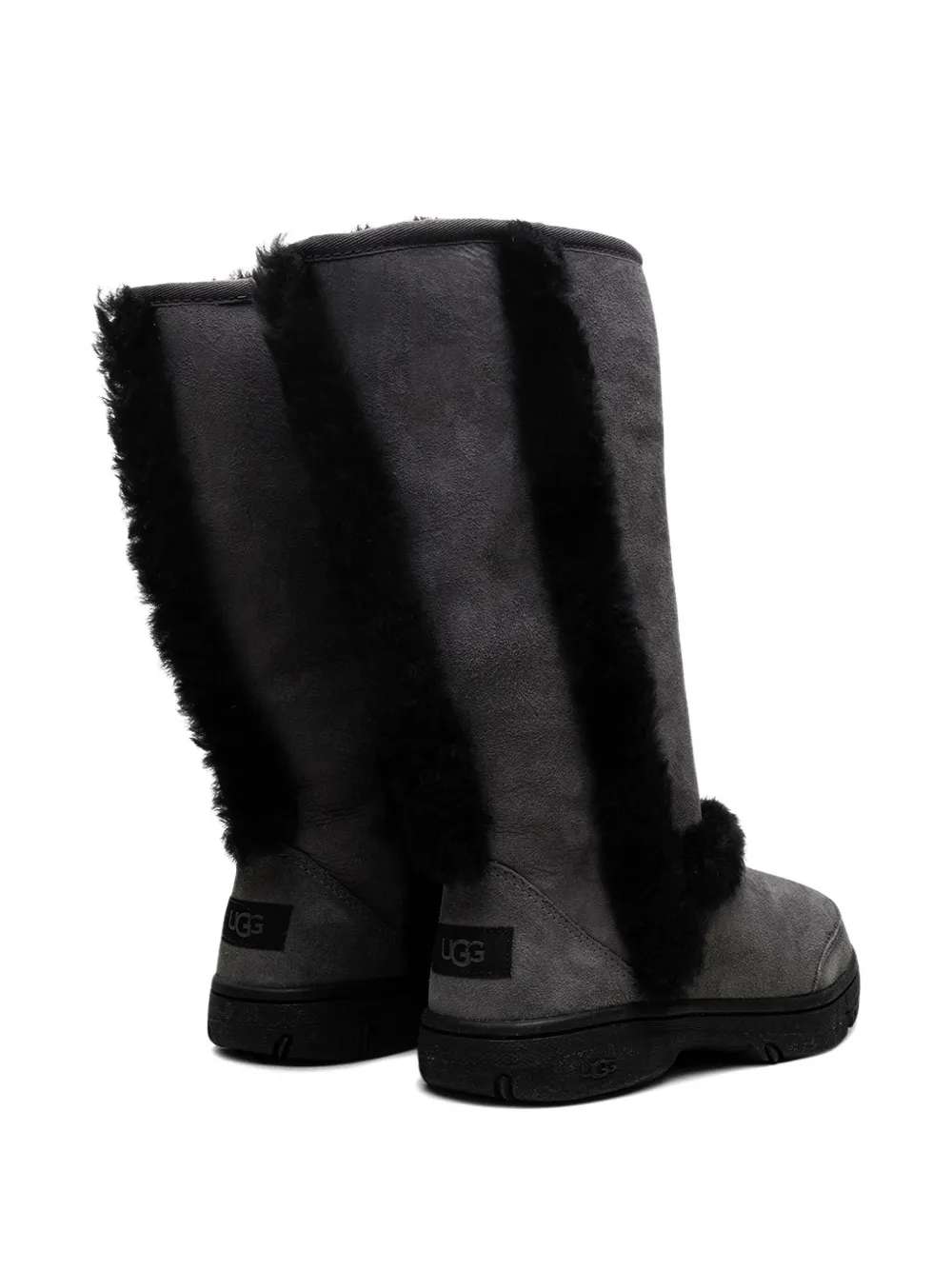 UGG Sunburst Tall "Grey Black" boots