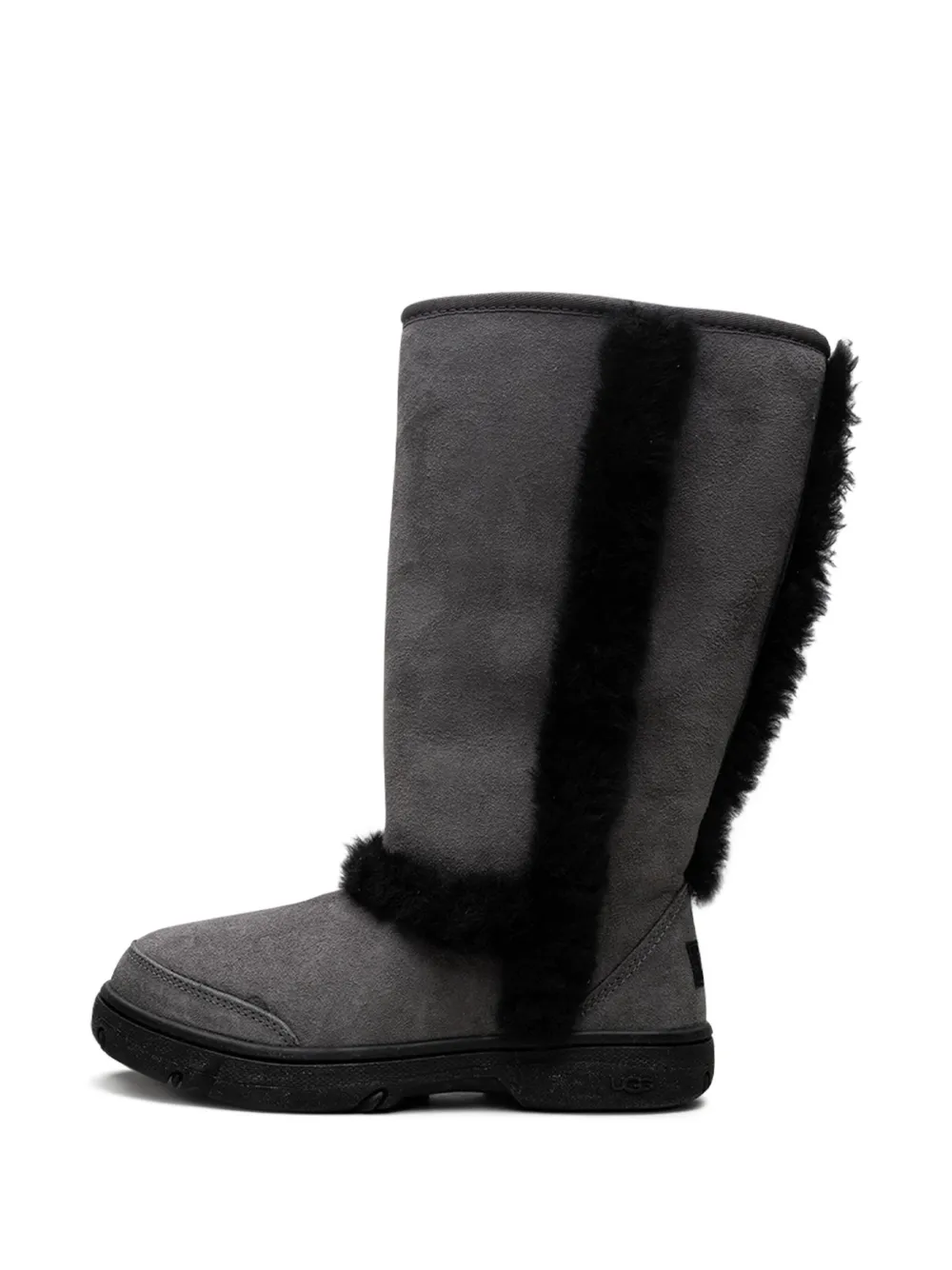 UGG Sunburst Tall "Grey Black" boots