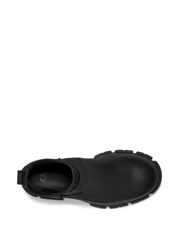 未使用級☆UGG☆アグ☆ブルックリンチェルシー☆ブーツ☆ブラック☆厚底