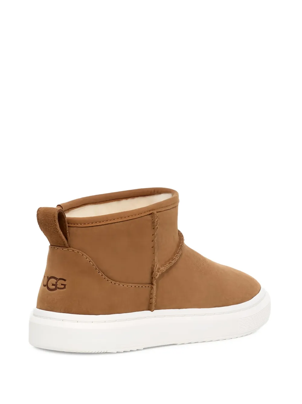 Shop Ugg Alameda Mini "chestnut" Boots