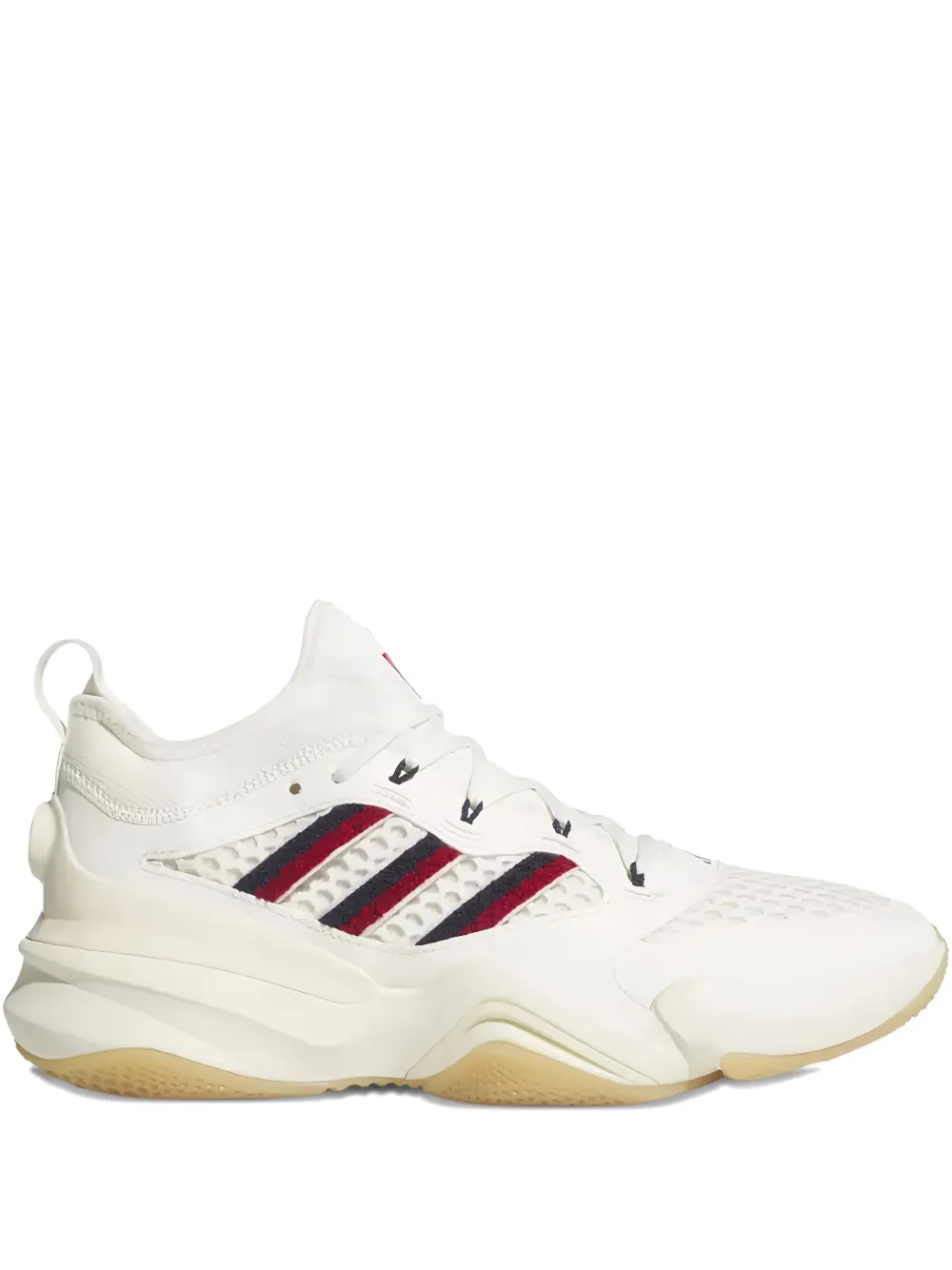 adidas x Negro Leagues Baseball Museum Mahomes 2 Impact FLX "Kansas City Monarchs Off White Team Power Red Wonder White" sneakers Neutrals