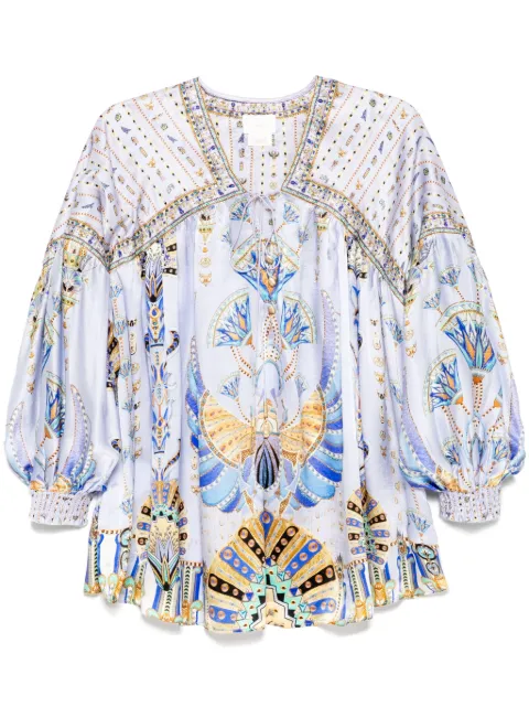 Camilla blusa estilo blusón