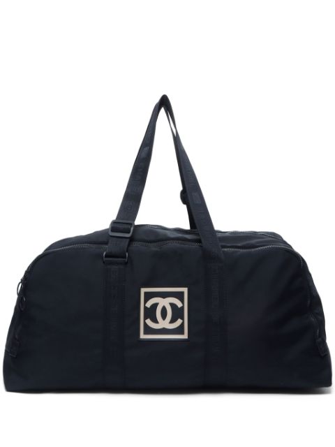 HOT SALE CHANEL 2001 Sport Line Boston bag Women