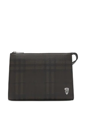 Burberry（バーバリー）メンズ クラッチバッグ - FARFETCH
