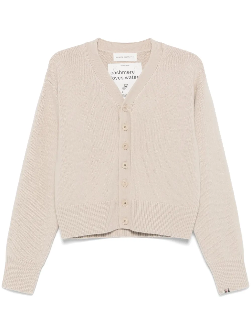 Extreme cashmere Nº309 Clover vest Beige
