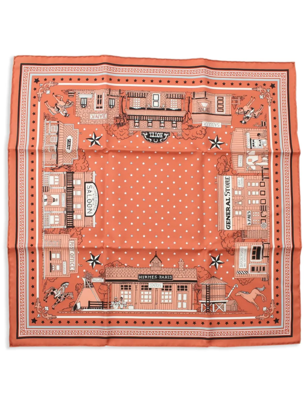 Cheap Hermes 2010s Carres 55 scarf Women