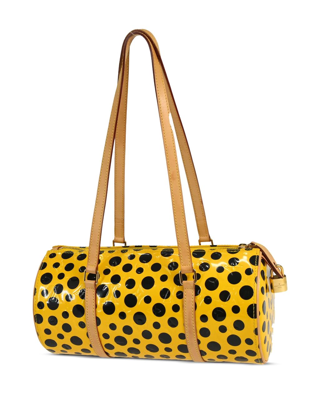 Louis Vuitton Pre-Owned x Yayoi Kusama 2012 Monogram Vernis Dots Infinity Papillon handbag - Yellow