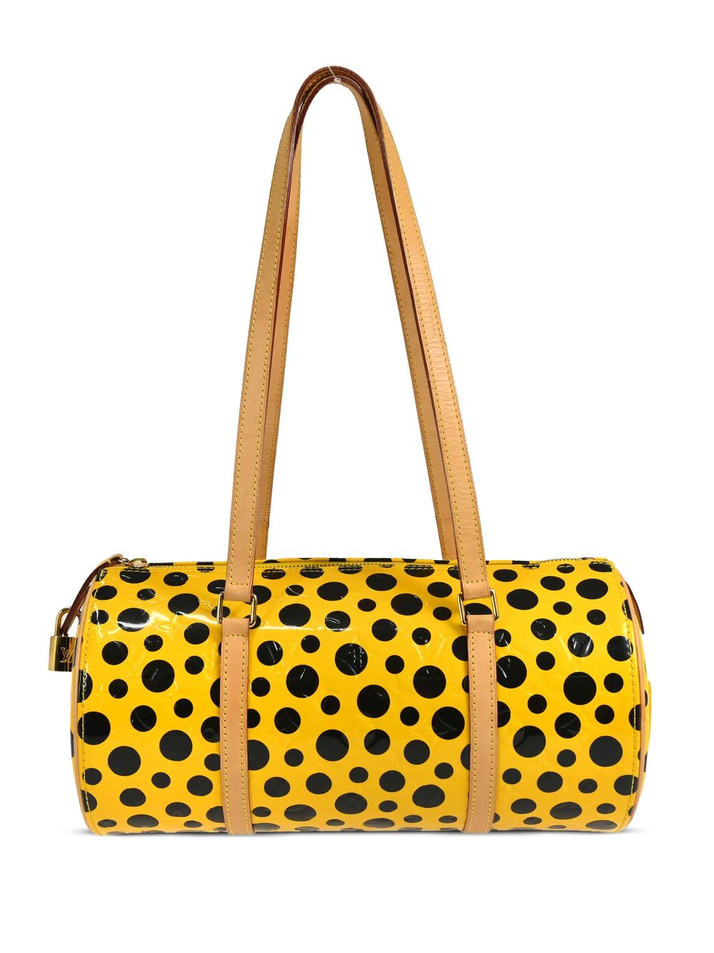 Louis Vuitton Pre-Owned x Yayoi Kusama 2012 Monogram Vernis Dots Infinity Papillon handbag - Yellow