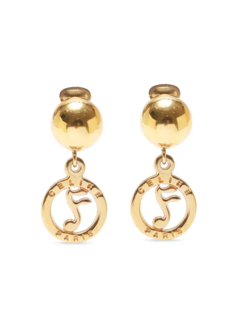 Céline Pre-Owned 1990 clip-on earrings