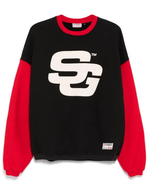 SUMMER GAMES sudadera con logo estampado