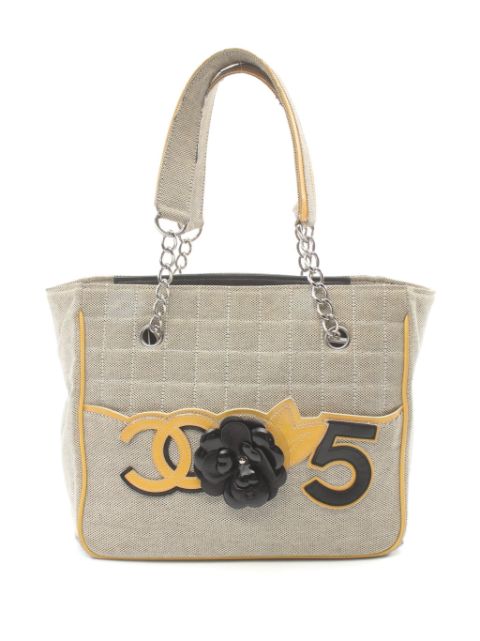 CHANEL 2005-2006 Camellia No.5 tote bag Women