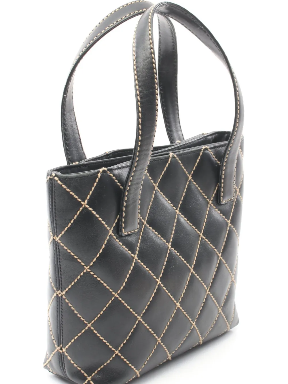 CHANEL Pre-Owned 2002-2003 Wild Stitch handbag - Zwart