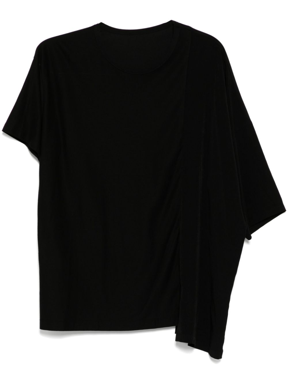 Y's crew-neck T-shirt - Black