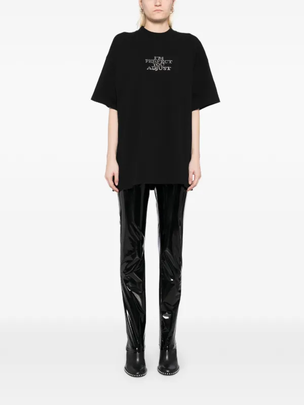 VETEMENTS Cotton T-shirt | Black | FARFETCH