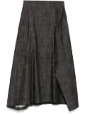 Y's denim skirt - Grey