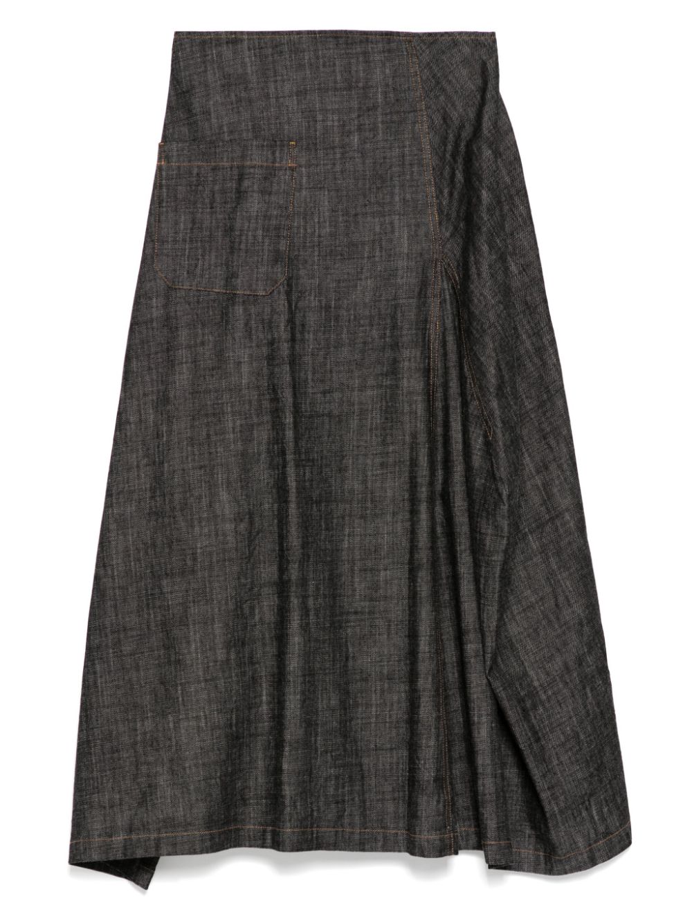 Y's denim skirt - Grey