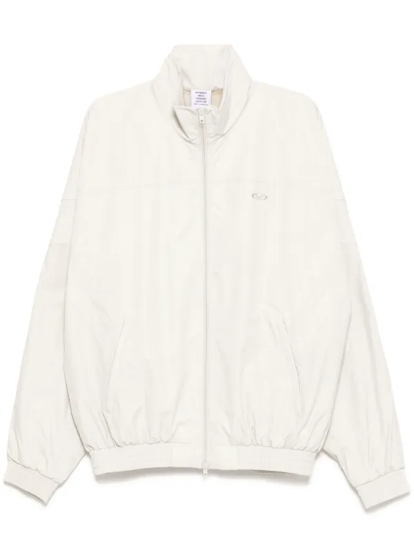 VETEMENTS ロゴ トラックジャケット | グレー | FARFETCH JP