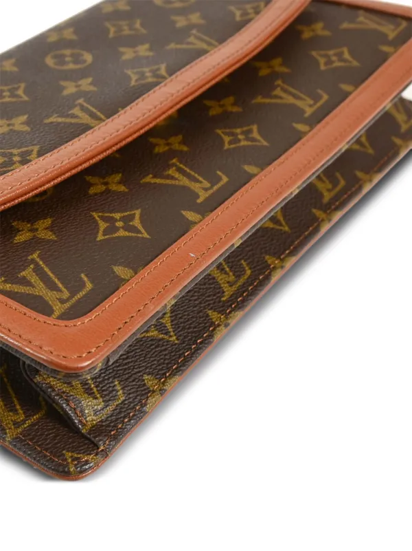 Louis Vuitton Pre-Owned 2000 Pochette Dame GM Clutch Bag Brown - Main Image