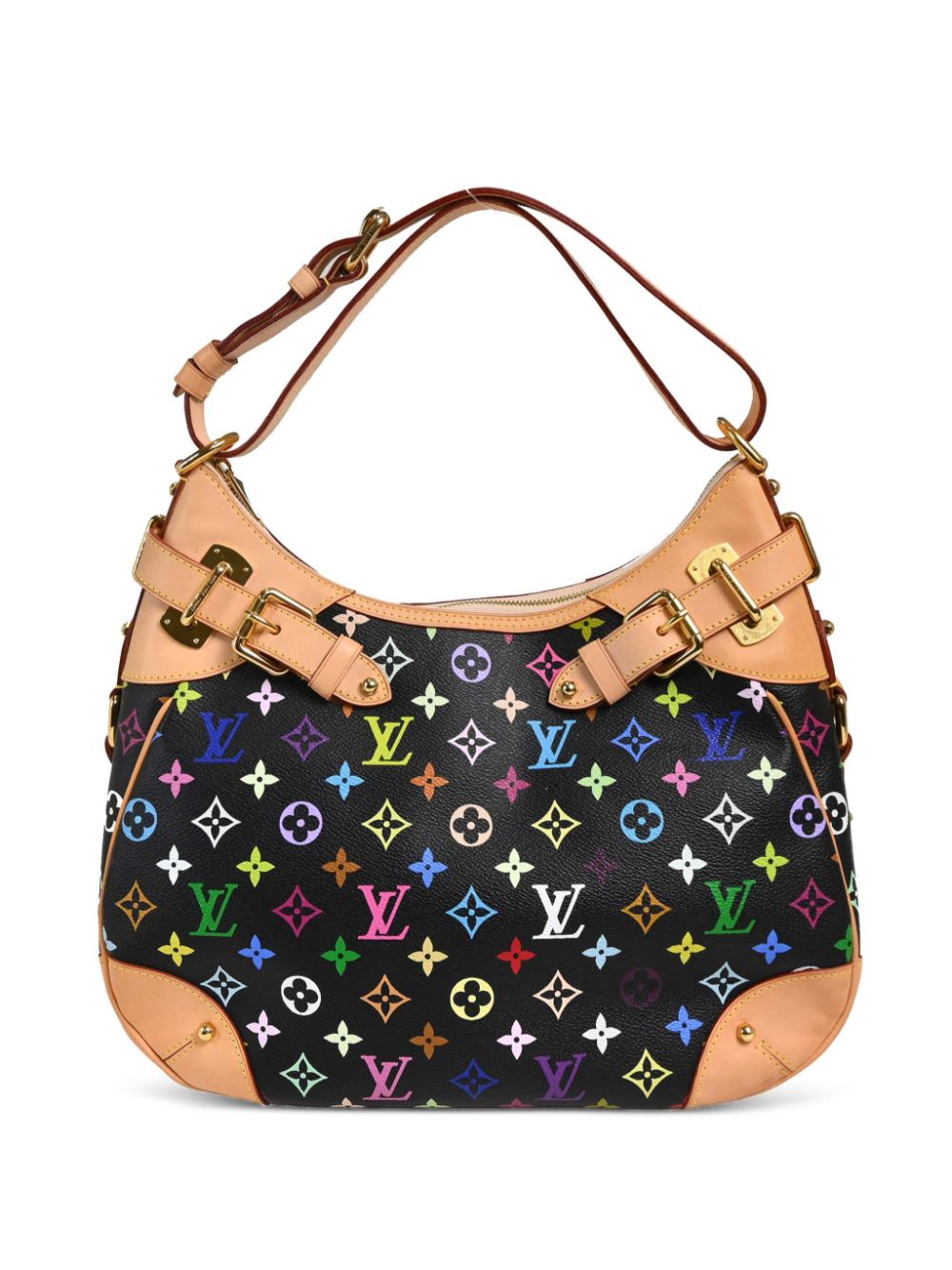 Louis Vuitton Pre-Owned x Takashi Murakami 2011 Greta shoulder bag - Black