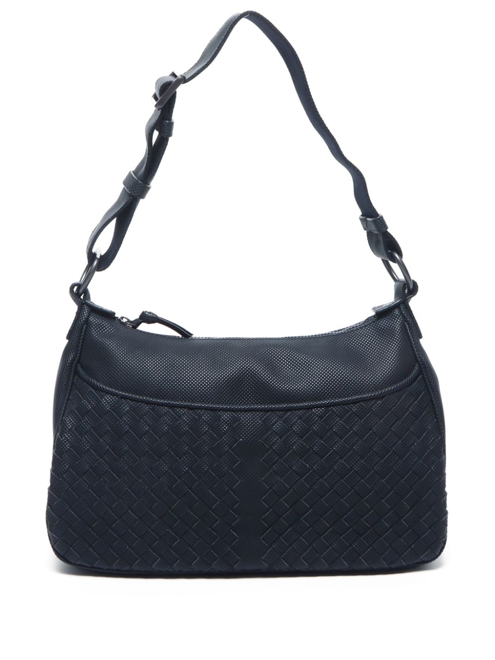 Bottega Veneta Pre-Owned 2000s Intrecciato shoulder bag - Black