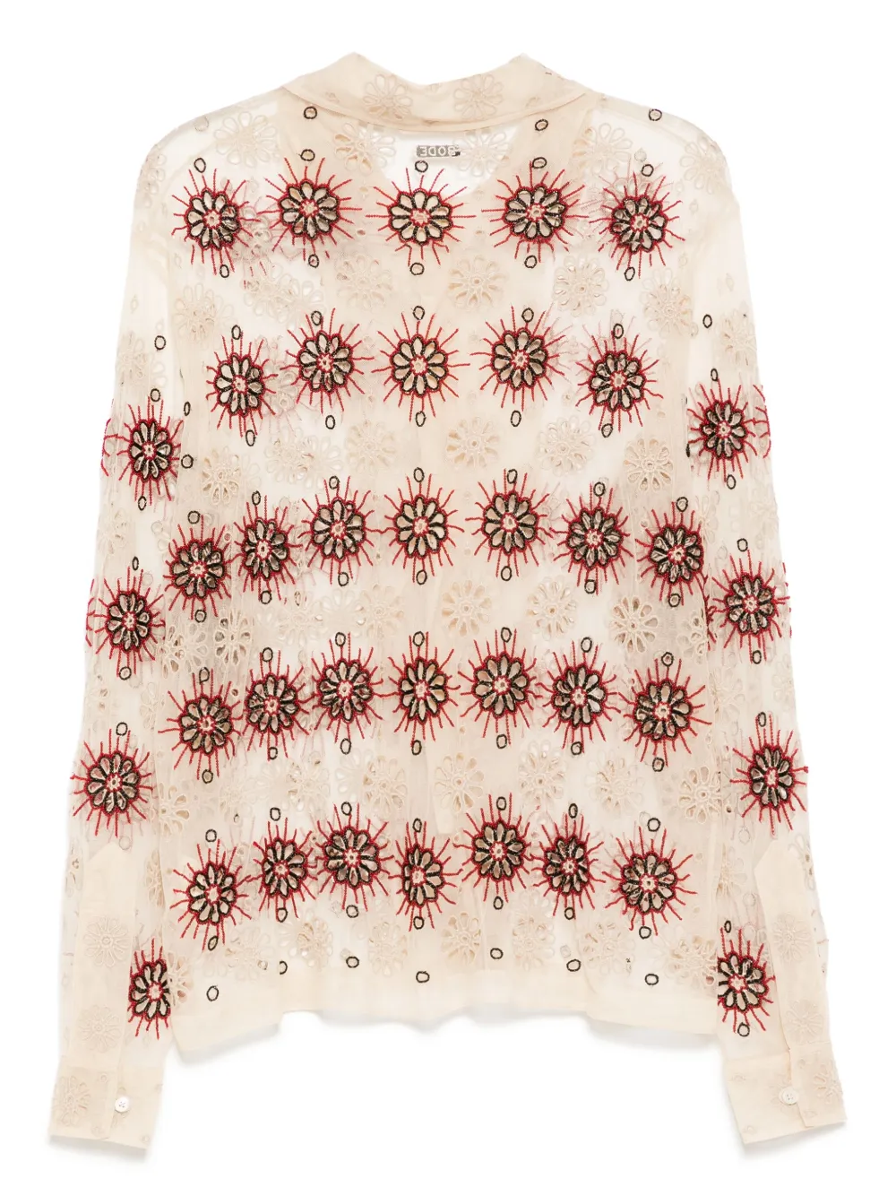 Bode Solarium Shirt In Neutrals