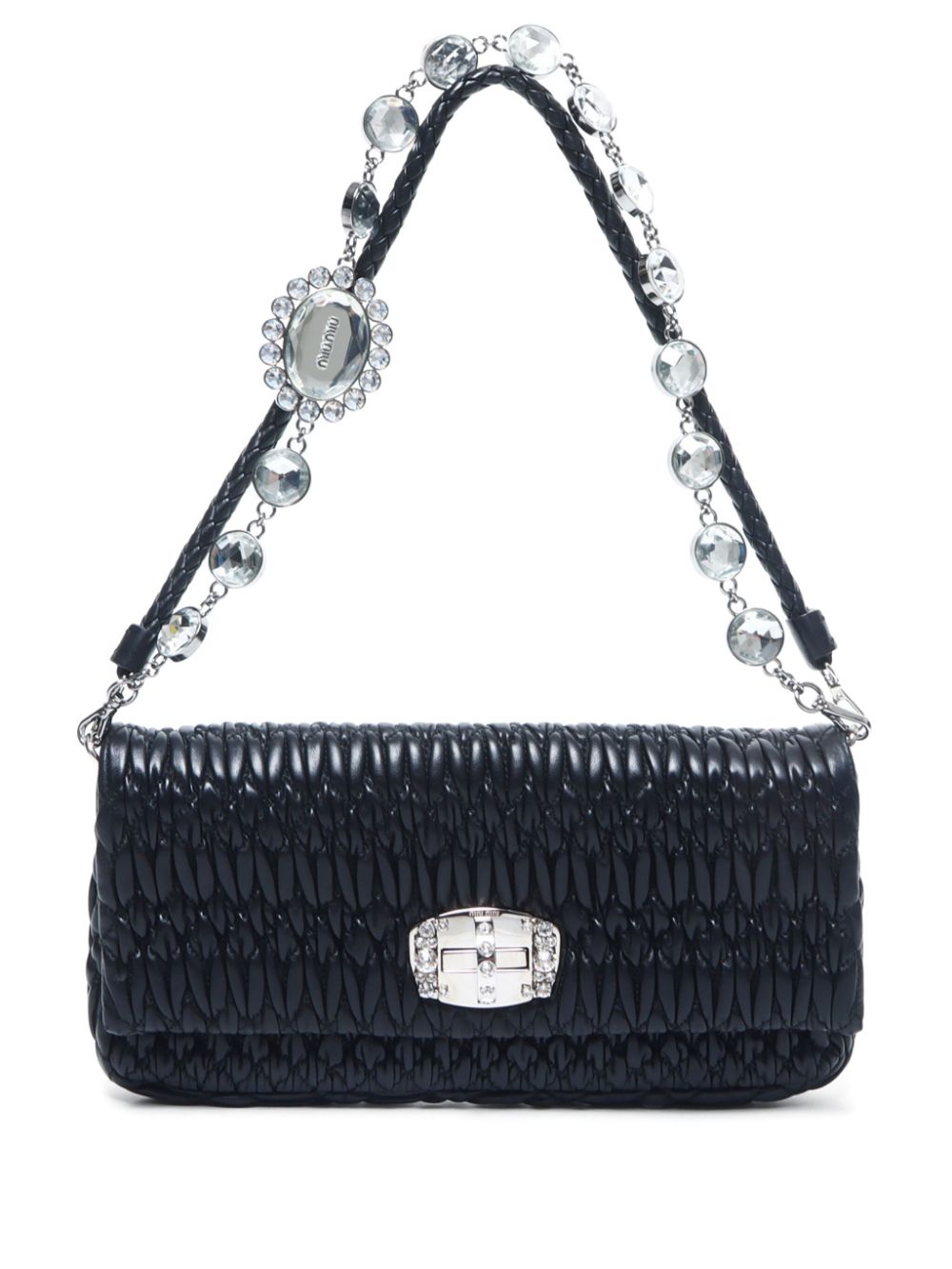 2010 Iconic Crystal Cloqué shoulder bag