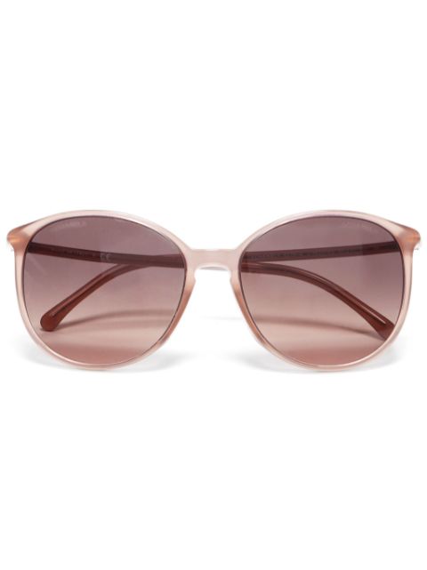 HOT SALE CHANEL 2000s round-frame sunglasses Women