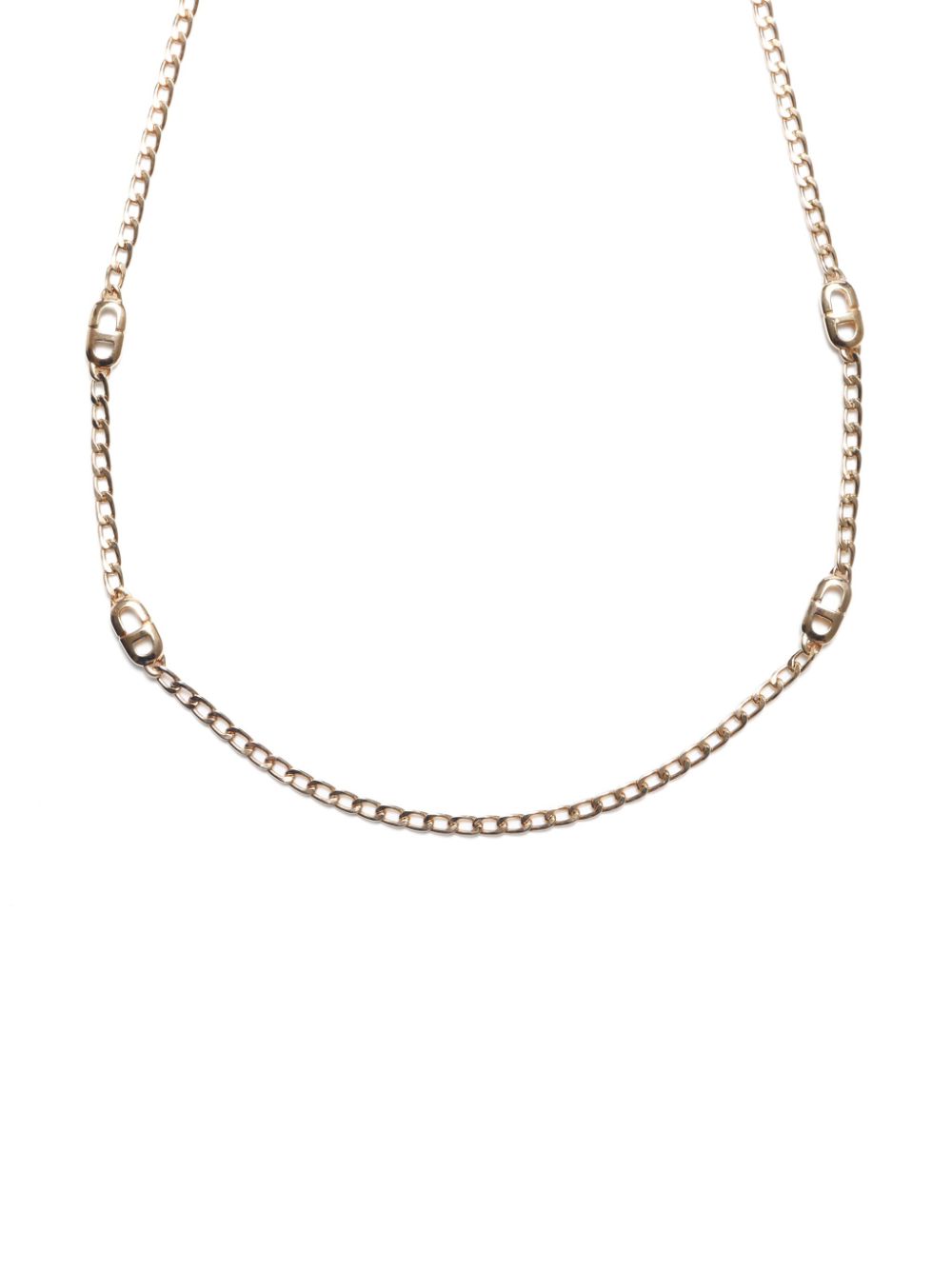 Christian Dior Pre-Owned 2000s CD chain necklace - Goud