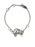 Christian Dior Pre-Owned 2000s logo bracelet - Silver