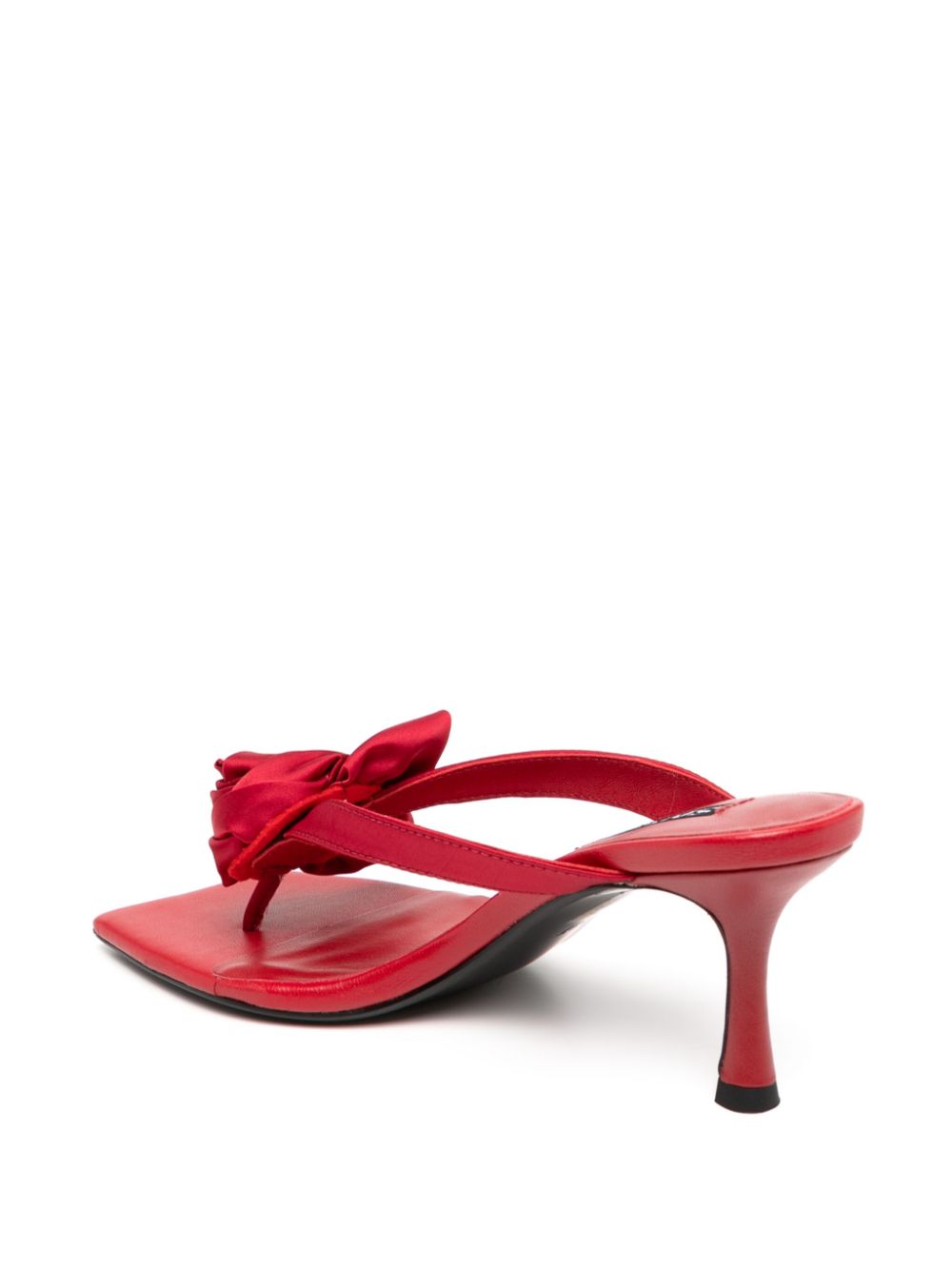 Senso 70mm Electra heeled mules Red