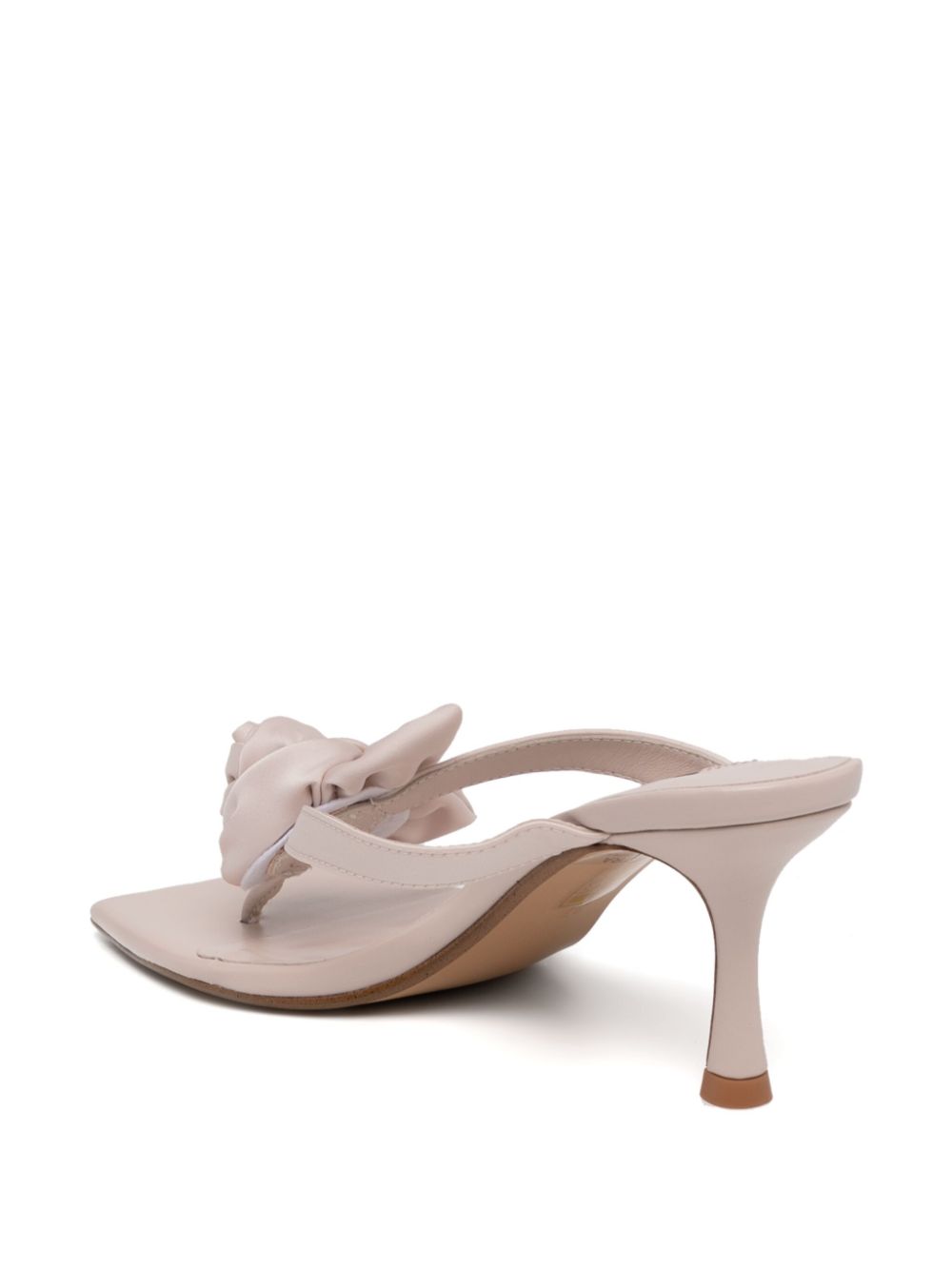 Senso 70mm Electra heeled mules White