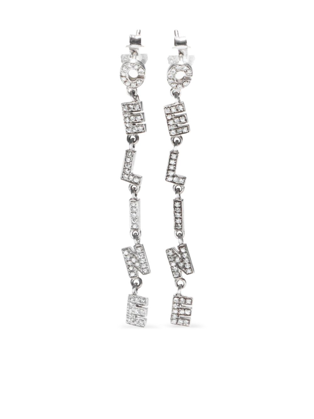 2010 rhinestone-embellished earrings