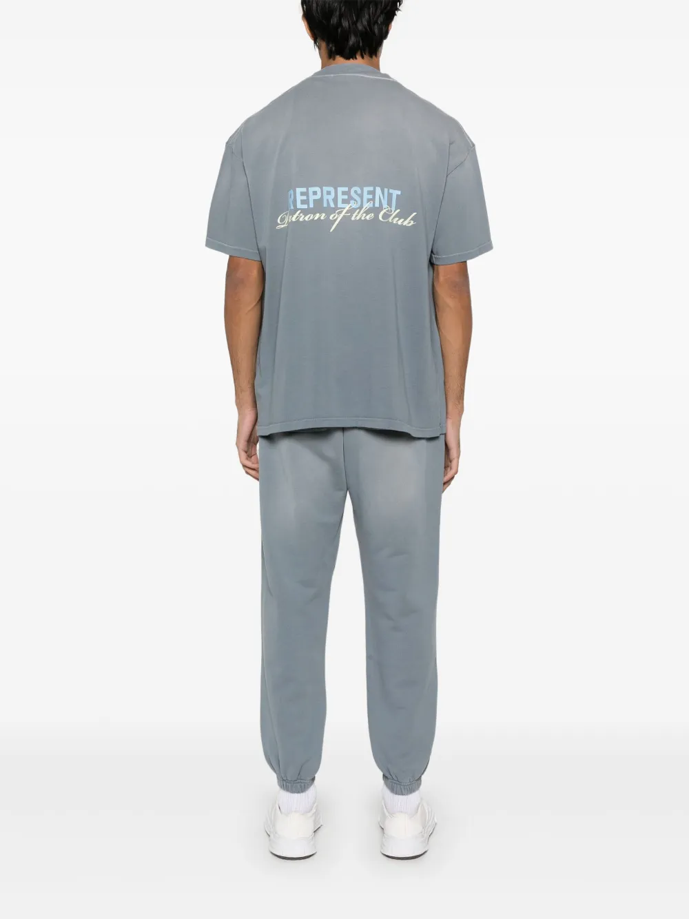 Represent T-shirt met print - Grijs