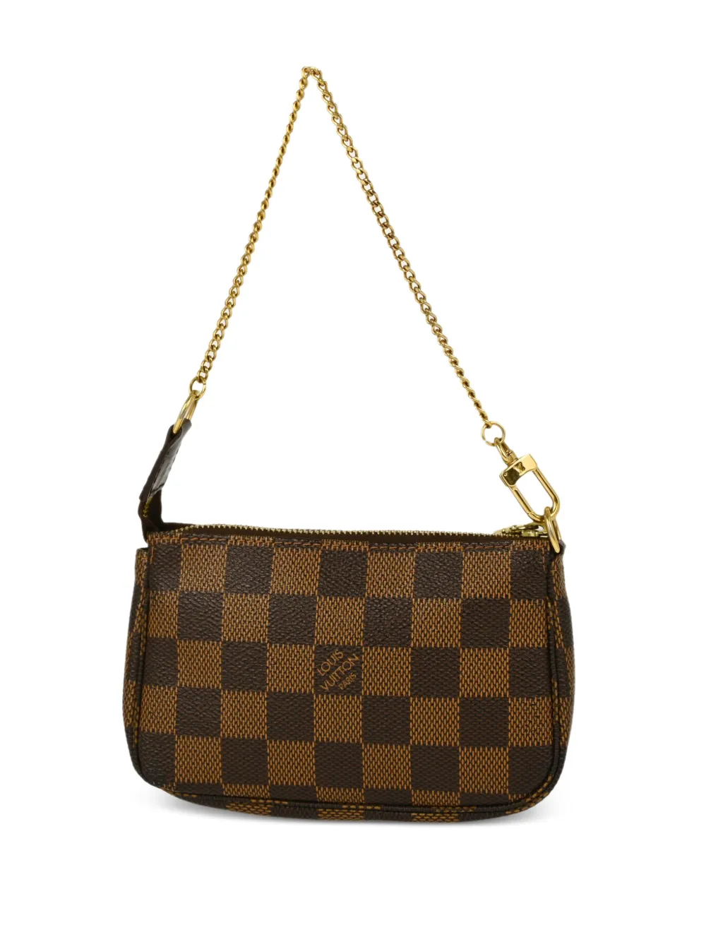 Louis Vuitton Pre-Owned 2008 Pochette Accessories mini-clutch - Bruin